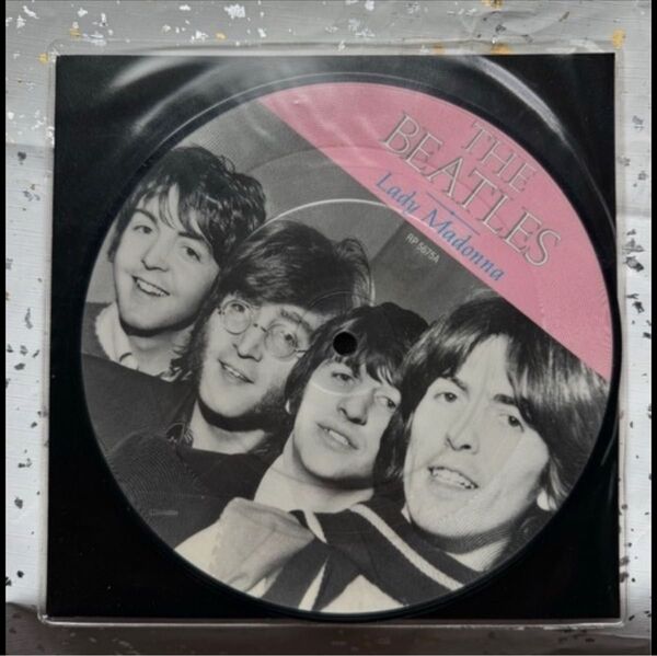 【無保証】THE BEATLES PICTUR VINYL コレクターズ・アイテム ピクチャーレコード RP5675A ビートルズ