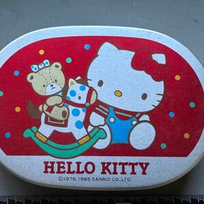 ゴミ・ジャンク1985年製サンリオ正規品【無保証条件】アルミニウム製 お弁当箱 OBENTO BOX SANRIO genuine