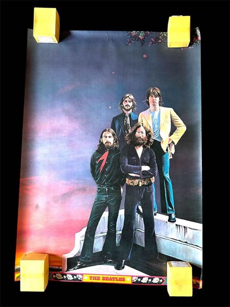 横尾忠則ポスター THE BEATLES ザ・ビートルズ Tadanori Yokoo Poster 1973年 現代日本美術展