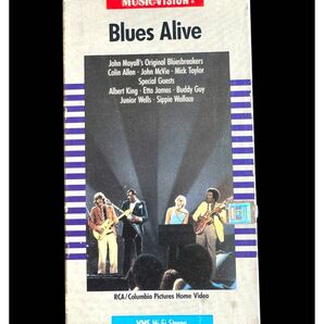【無保証】VHS 1987年 RCA ブルース・アライブ ジョン・メイオールズ・オリジナル・ブルースブレイカーズほか