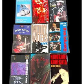 ジャンク指定【リズム・アンド・ブルース VHS ビデオ 9本立て(無保証条件下)】全部希少価値あるかと