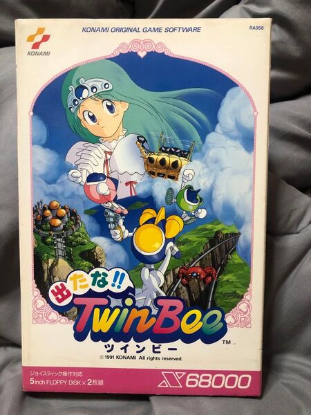 出たな!!ツインビー for x68k KONAMI ツインビーシリーズ 縦シューティング