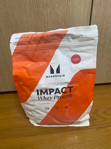 マイプロテイン インパクトホエイプロテイン ナチュラルストロベリー 1kg