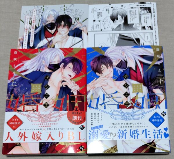 『チシュ王の婚姻 ~花嫁に交わる王の糸~ 上下巻』アニメイト限定12P有償小冊子・4Pリーフレット 藤咲もえ