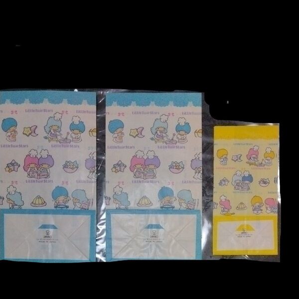 Little Twin Stars 紙袋 3枚セット 未使用