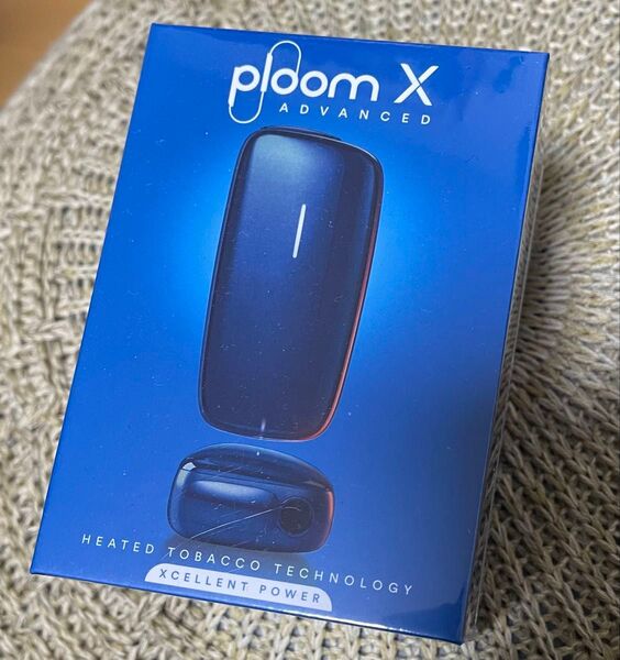 【新品未使用】プルームエックス アドバンスド (Ploom X ADVANCED) スターターキット <ネイビー>