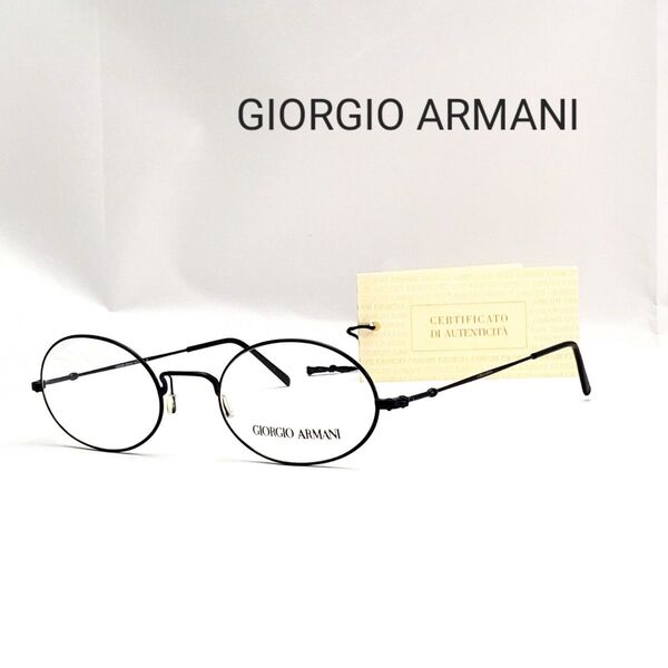 GIORGIO ARMANI ジョルジオアルマーニ1004 1013 紺色 47口20-140 ITALY製ヴィンテージ新品