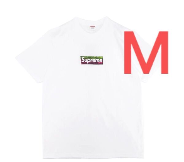 Supreme Los Angeles Fire Relief Box Logo Tee White M シュプリーム