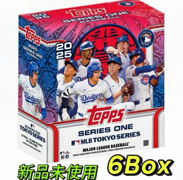 Topps 2025 MLB Tokyo Series Topps MLB 東京シリーズ 1 2025 6BOX