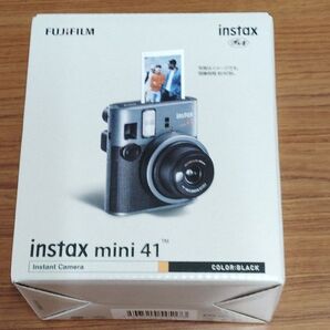 FUJIFILM instax mini 41 ブラック チェキ 本体