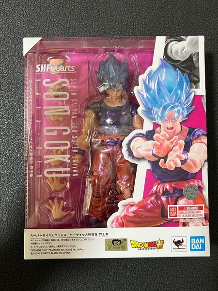 S.H.Figuarts スーパーサイヤ人ゴッドスーパーサイヤ人 孫悟空 界王拳 未開封