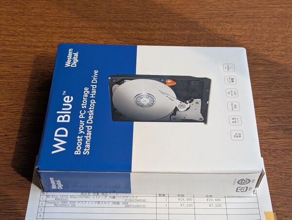 WD80EAAZ [3.5インチ内蔵HDD / 8TB / 5640rpm /