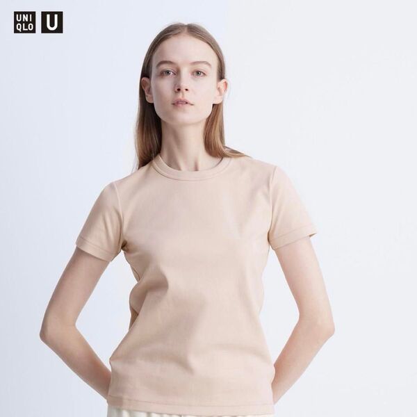 UNIQLO U ユニクロユー クルーネックTシャツ 半袖 レディース M