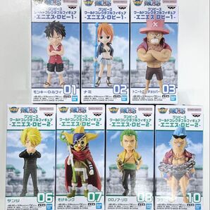 ワンピース ワールド コレクタブル フィギュア エニエス・ロビー vol.1:3種 + vol.2:4種 = 人気 7種 セット