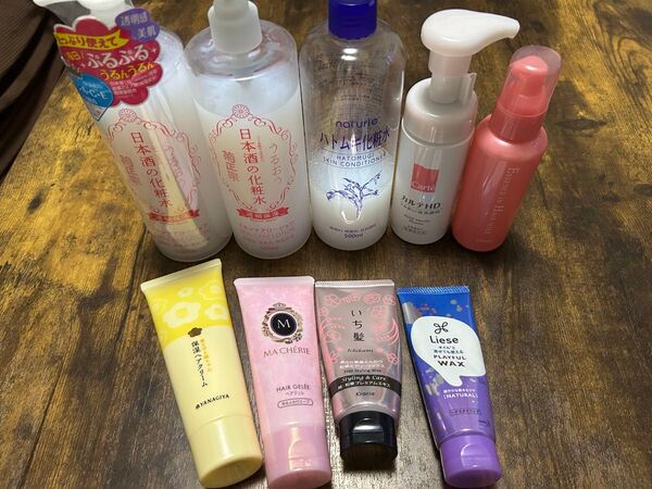 化粧水 ヘアミルク ヘアワックス等 まとめ売り