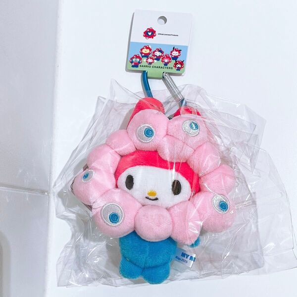 ミャクミャク サンリオ マイメロ カラビナ ぬいぐるみ マスコット 会場限定