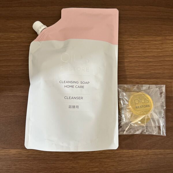 【新品未開封】プラスリストア クレンジングソープ 泡 ホームケア 詰替用 500ml
