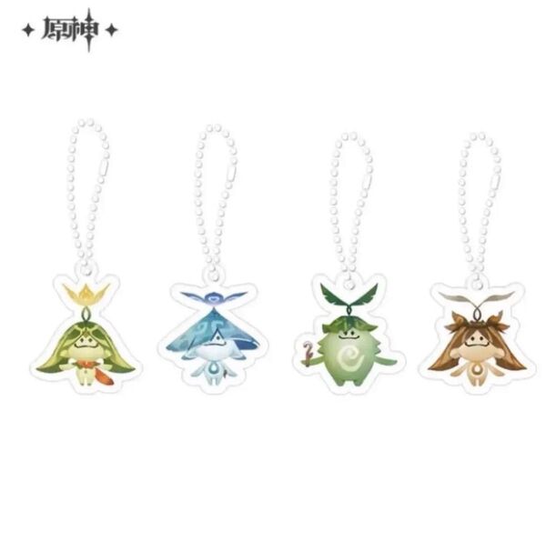 〔原神〕キーホルダー アランナラ 4点セット 特典 非売品 公式正規品