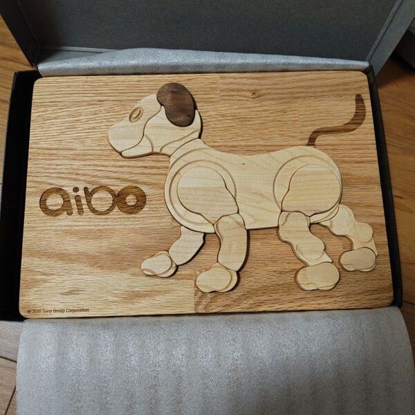 aibo 木製パズル
