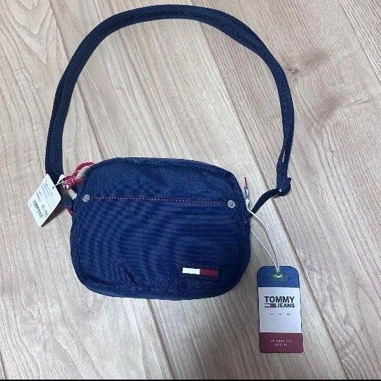 新品 TOMMY HILFIGER トミーヒルフィガー ショルダーバッグ ユニセックス ネイビー