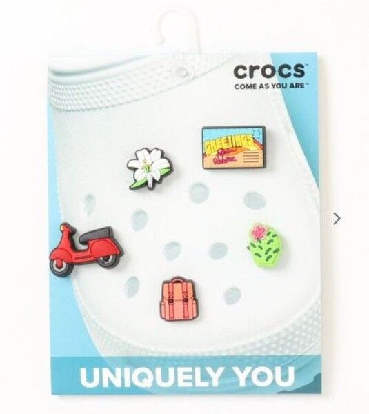 クロックス crocs バケーション ヴァイブス 5 Pack ジビッツ