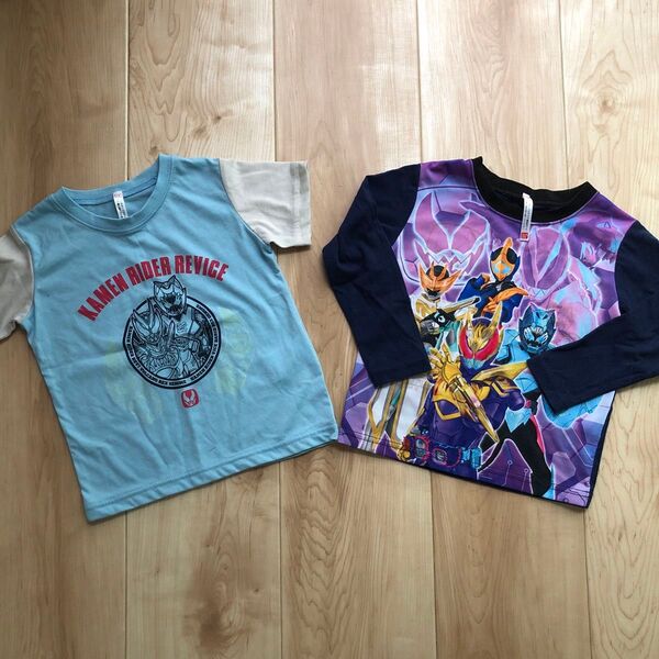 新品 仮面ライダーリバイス Tシャツ 100cm 光るパジャマ 2点セット