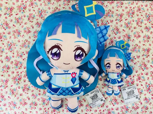 【タグつき】キミとアイドルプリキュア!★キュアウインク★めちゃもふぐっとぬいぐるみ&コロッとまんまるぬいぐるみ【2点セット】