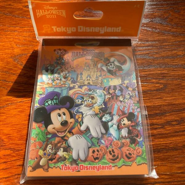 激レア ディズニーハロウィン2011 メモ 東京ディズニーランド ハロウィン TDR TDL メモ帳 24絵柄