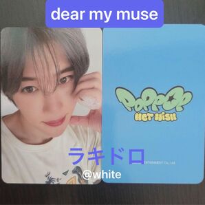 【新品未使用】 NCT WISH 『poppop』 シオン SION ラキドロ トレカ dear my muse