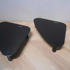 Hemudu モニター台 三角形 机上台 モニター 2個セット 物置台