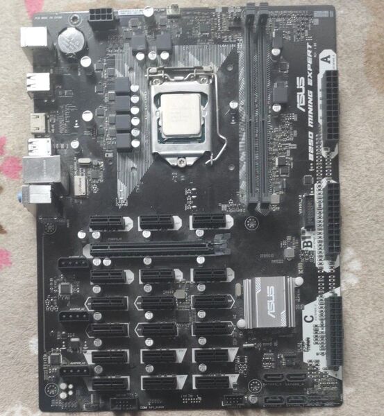 LGA1151 マザーボード ASUS B250 mining-expert(CPUセット)