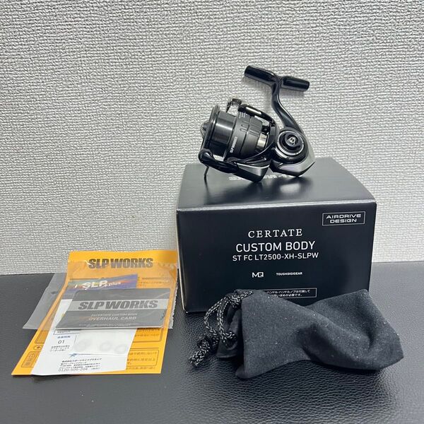 ダイワ 24セルテートカスタムボディ ST FC LT2500-XH-SLPW SLPW EX LT ブラック スプール2セット
