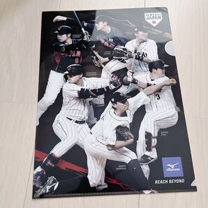 【非売品】 WBC クリアファイル 侍ジャパン プロ野球 グッズ ミズノ 特典