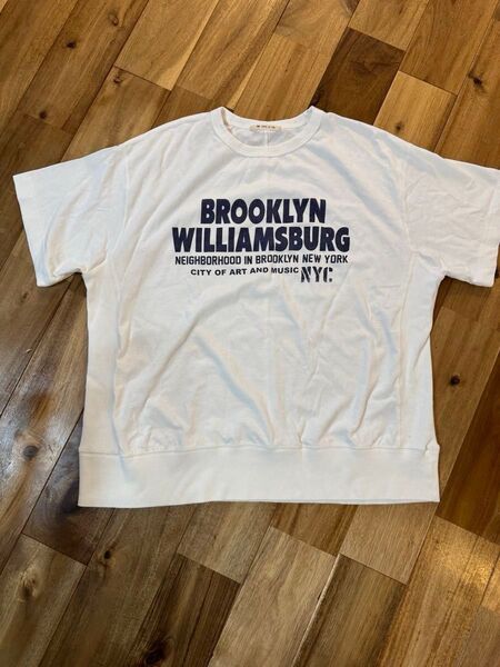 期間限定値下げ☆pual ce cin半袖Tシャツ NYCロゴ オフホワイト