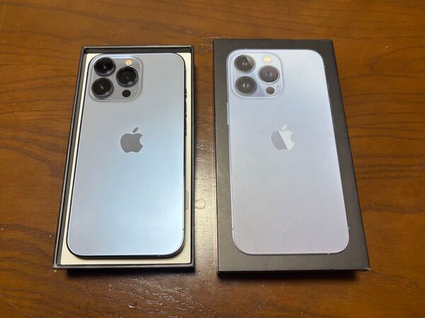 iPhone13 pro 256GB SIMフリー ブルー 箱あり中古品