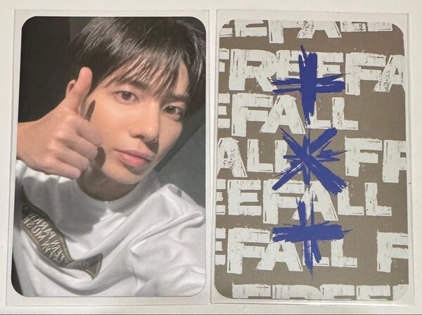 TXT FREEFALL kakao カカオ トレカ 特典 テヒョン