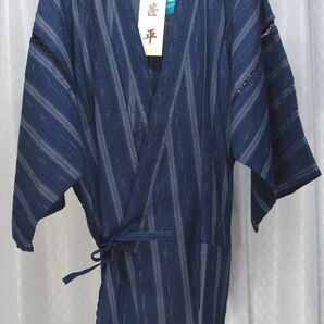メンズ しじら織 甚平(じんべい) 上下セット 綿100% LLサイズ C