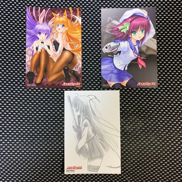Angel Beats! イラストポストカード3枚セット