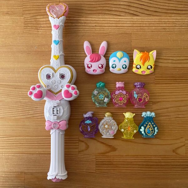 【数回使用】ヒーリングっどプリキュア キュアタッチ変身ヒーリングステッキDX