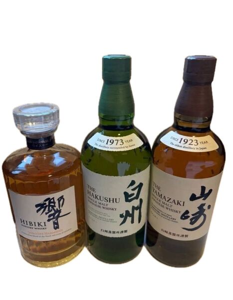山崎 響 白州 3本セット ウイスキー各種