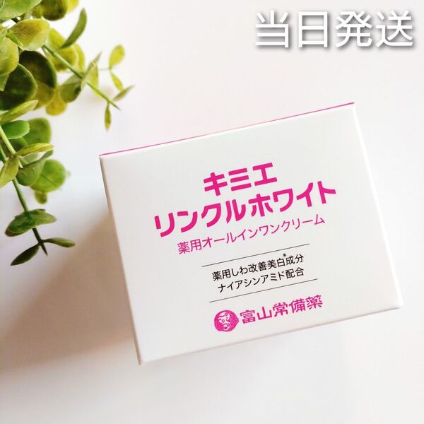 ●当日発送● 富山常備薬 キミエリンクルホワイト 薬用オールインワンクリーム【新品未開封】