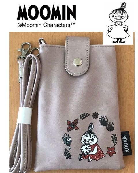 【新品】リトルミイ ショルダーポーチ ムーミン スマホショルダー 北欧 リトルミイ