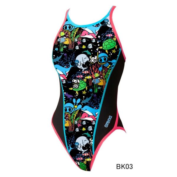 新品 タグ付き アリーナ arena タフスーツ 競泳水着 練習水着 M