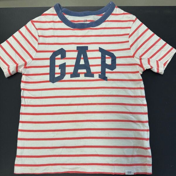 ベビーギャップ 110cm Tシャツ baby GAP ボーダー 綿100%