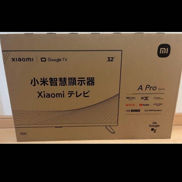 Xiaomi TV Pro 32インチテレビ L32M8-A2TWN チューナーレステレビ