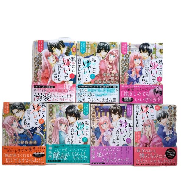 私のこと嫌いって言いましたよね!?変態公爵による困った溺愛結婚生活 1〜7巻