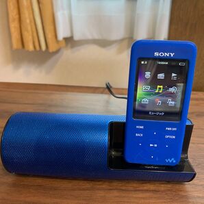 SONY ウォークマン スピーカー セット ブルー