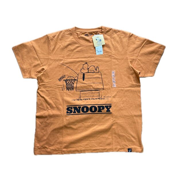 Tシャツ UNIQLO ユニクロ SNOOPY スヌーピー PEANUTS VINTAGE ピーナッツ XLサイズ UT タグ付き