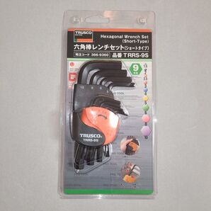 TRUSCO 六角棒レンチセット ショートタイプ 9本組