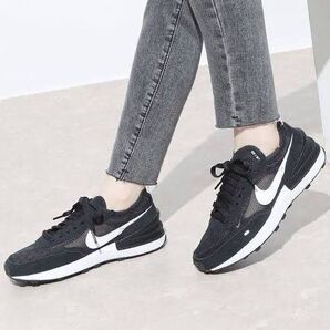 新品 NIKE W WAFFLE ONE ブラック 24cm ナイキ